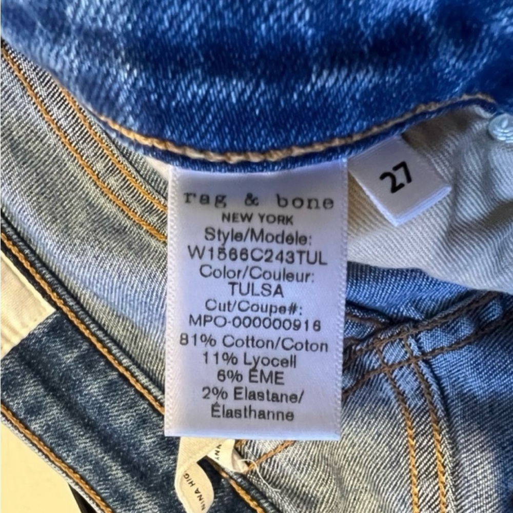 Rag & bones jeans skinny high rise - Picture 5 of 7